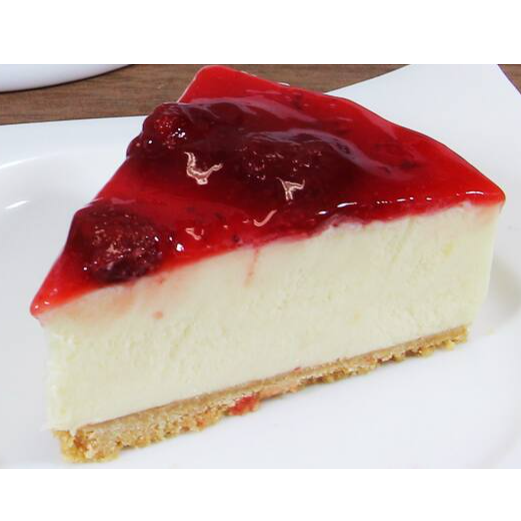 Fatia Torta  Cheesecake Morango