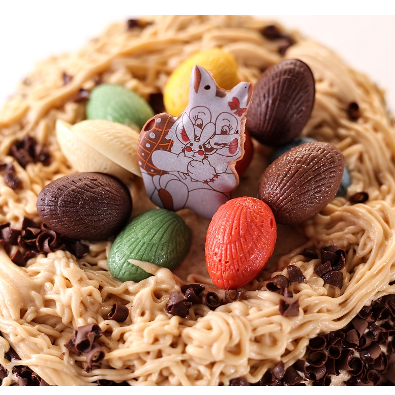 Bolo Ninho de Páscoa -4 pessoas