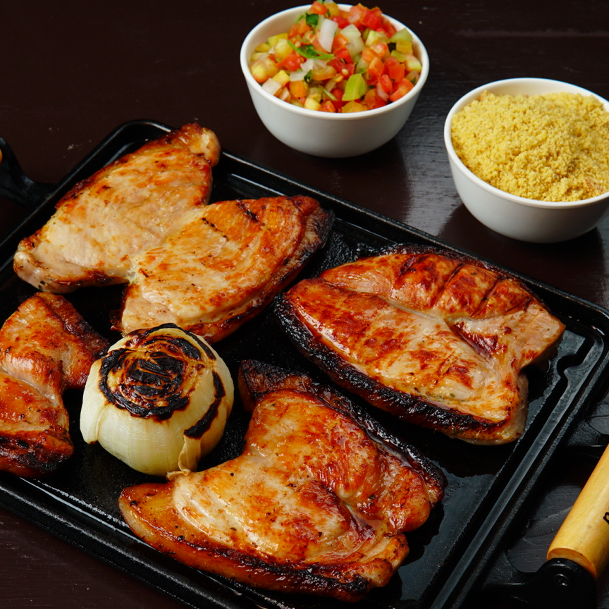 Picanha suina simples