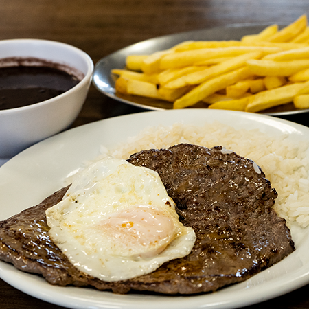 À la minuta de alcatra na chapa