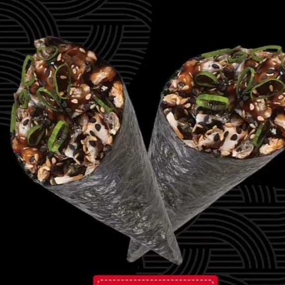 Temaki Salmão Grelhado c/ Skin