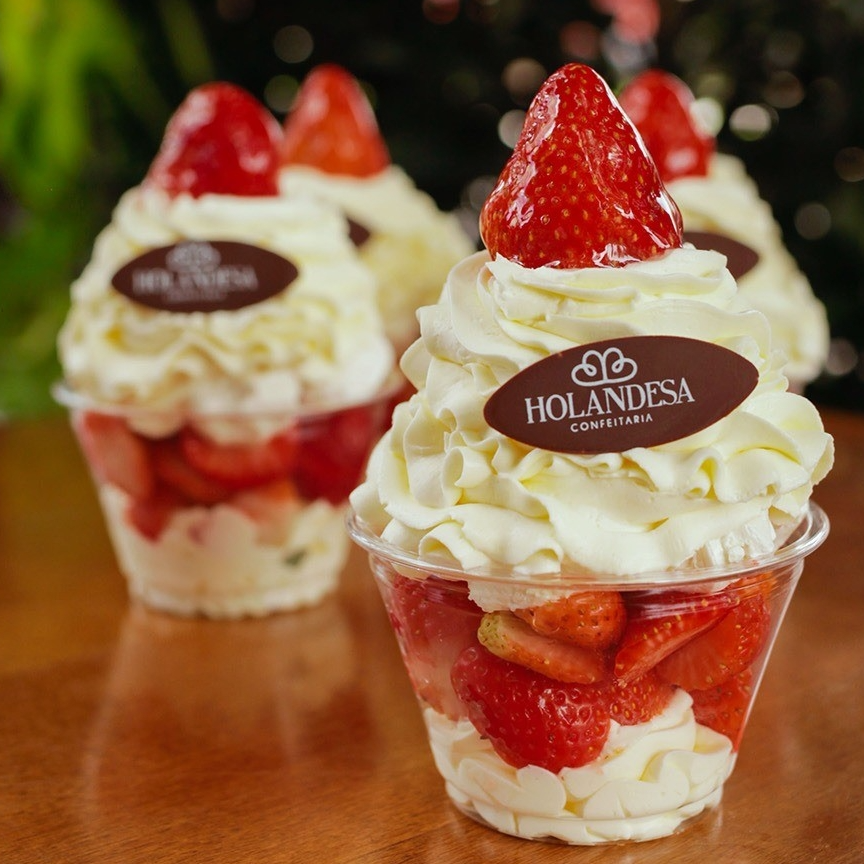Merengue de Morango