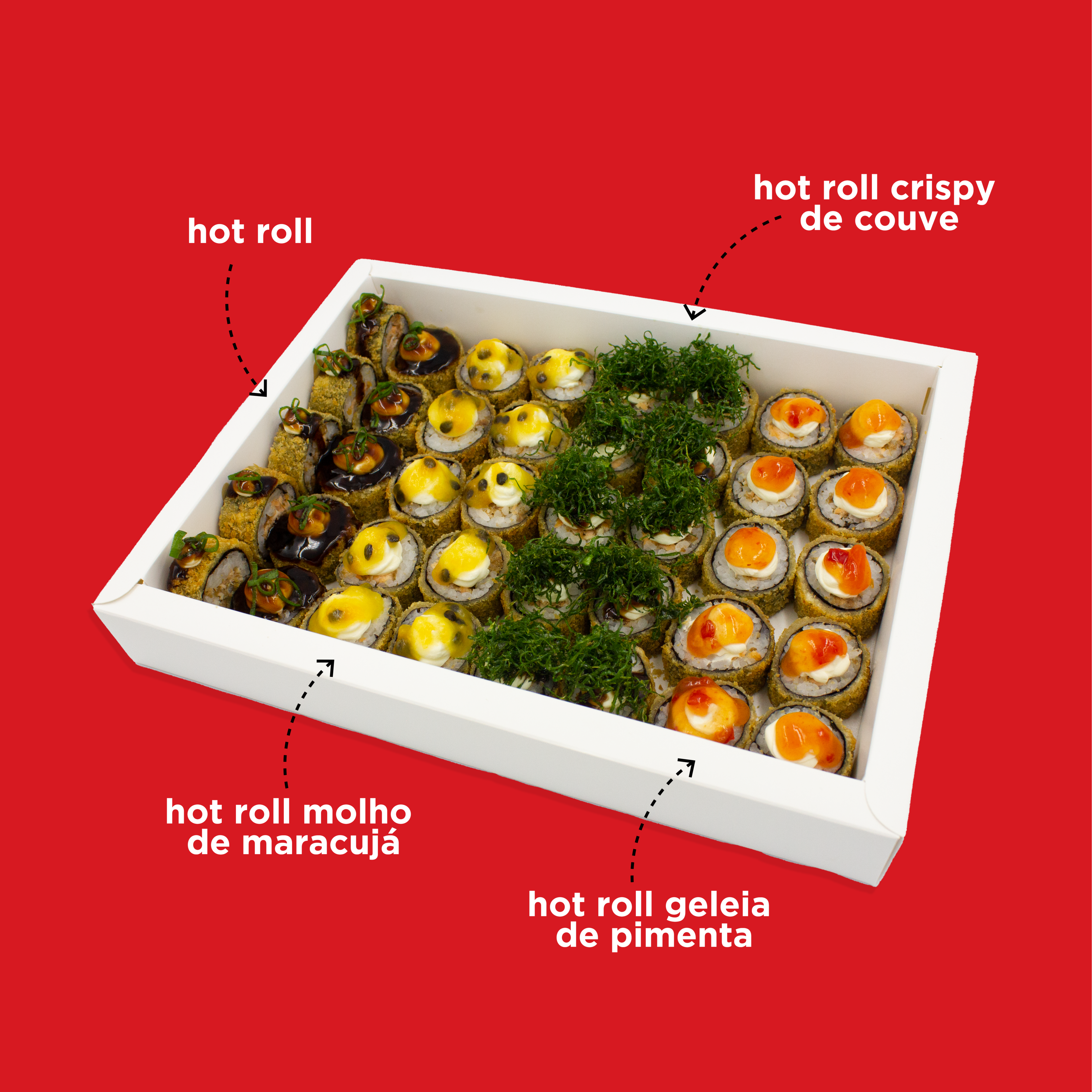 Combinado Hot 40 peças
