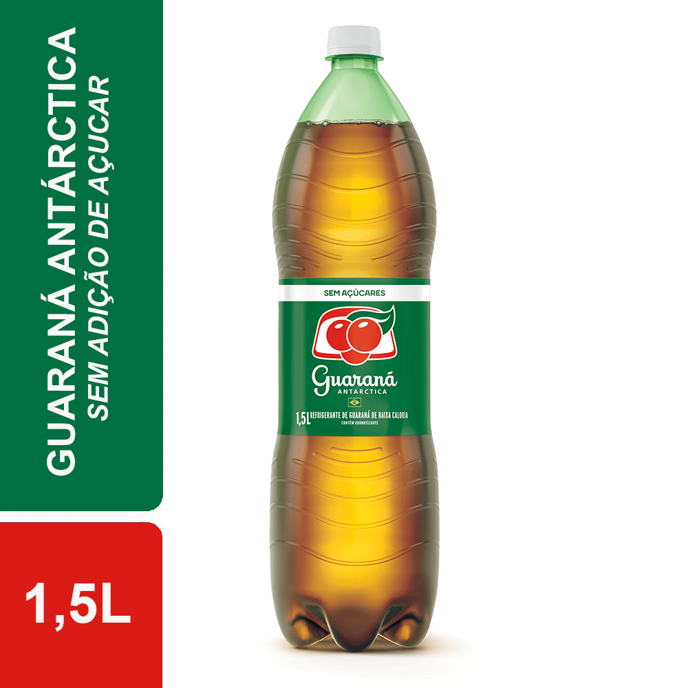 Guaraná Antártica Zero 1,5L