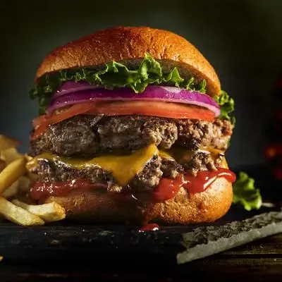 Hambúrguer Tradicional Duplo