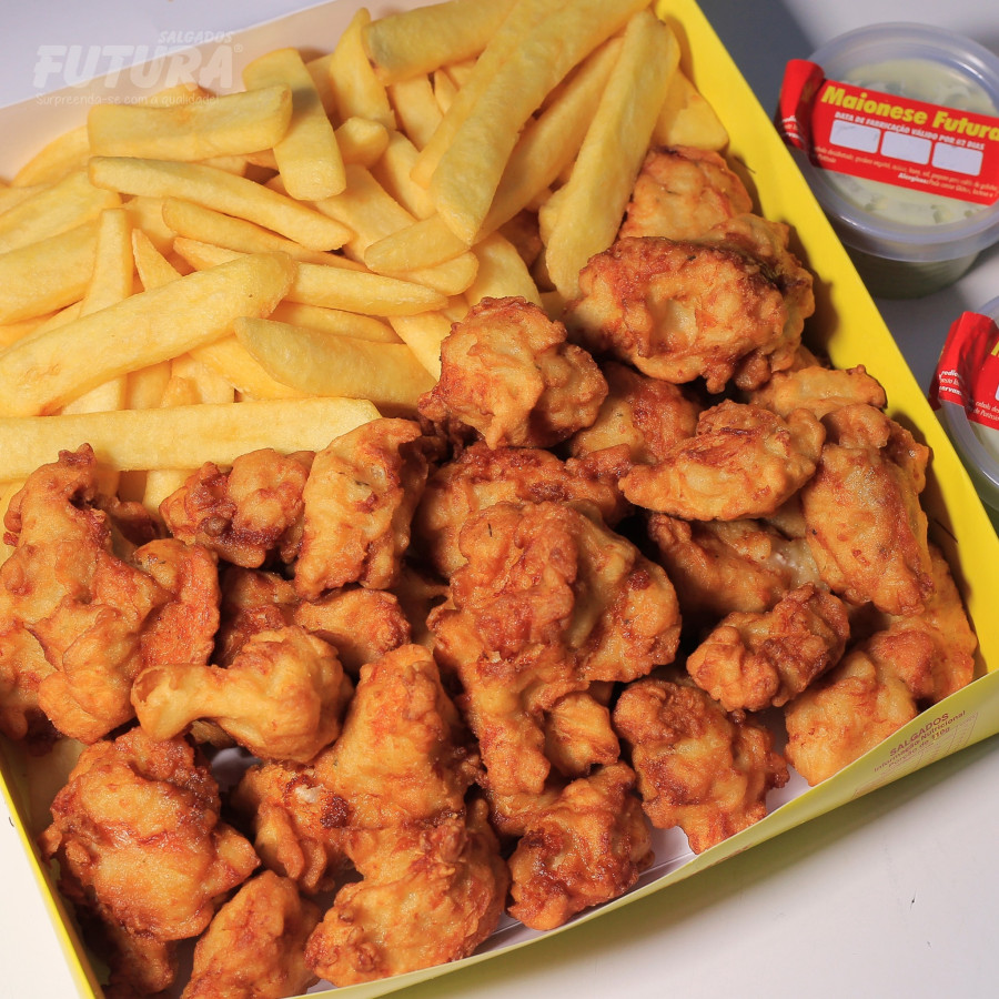 Porção Batata + Frango (MEDIA) Promoção