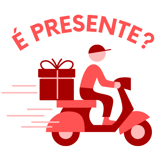 Sobre a entrega para presente: