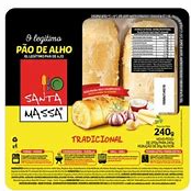 PAO ALHO TRADICIONAL  SANTA MASSA 240GR