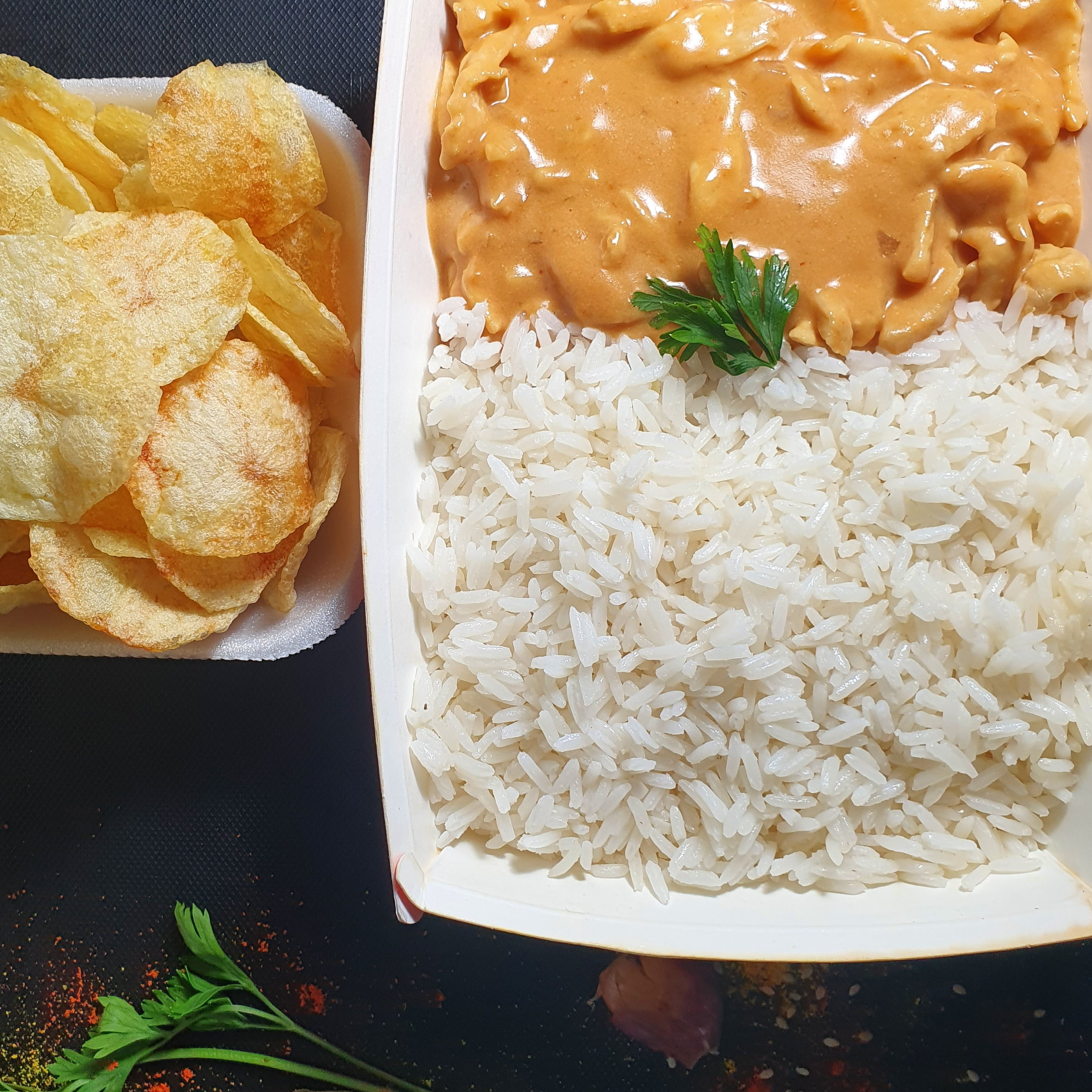 Strogonoff de frango 