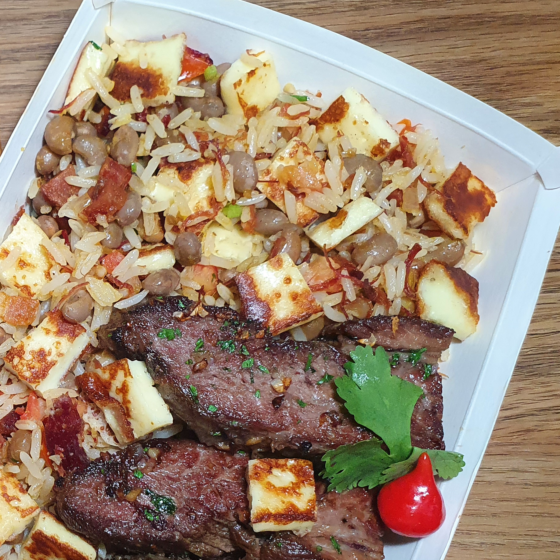 Baião de dois com cupim / CONGELADO