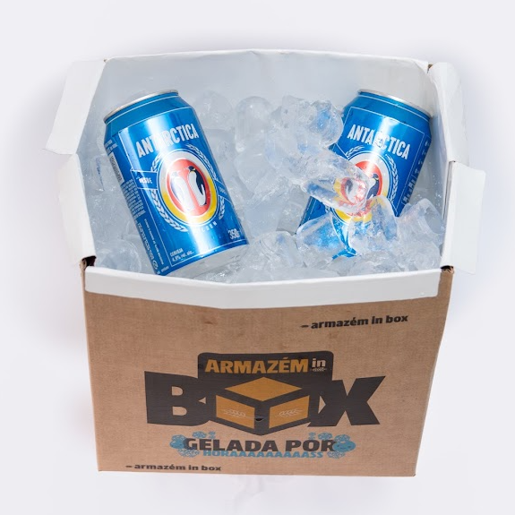 IN BOX + 12 ANTARCTICA - LATA 350ML