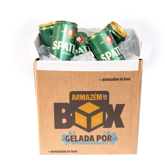 IN BOX + 12 SPATEN - LATA 350ML