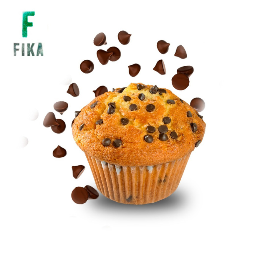 Muffin Baunilha com Chocolate