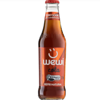 Refrigerante Orgânico WEWI Cola  255ml