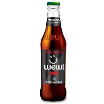 Refrigerante Orgânico WEWI Cola Zero 255ml