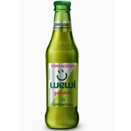 Refrigerante Orgânico WEWI Guaraná zero 255ml