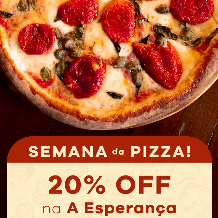 A Esperança 20%OFF - Domingo