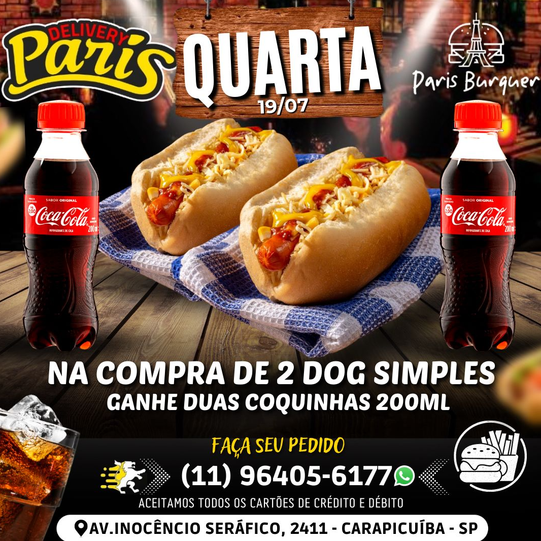 PROMOÇÃO DE QUARTA