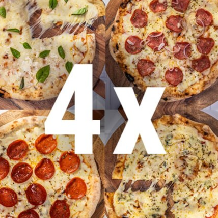 Combo 4x Pizzas | Refrigeradas