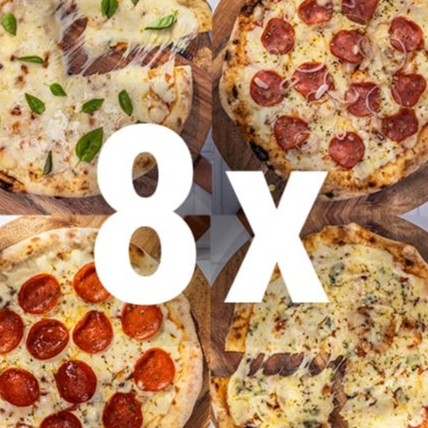 Combo 8x Pizzas | Refrigeradas