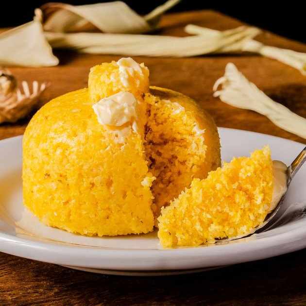 cuscuz simples com/sem manteiga