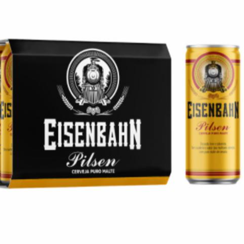 PACK CERVEJA EISENBAHN PILSEN 350 LT (GELADA)