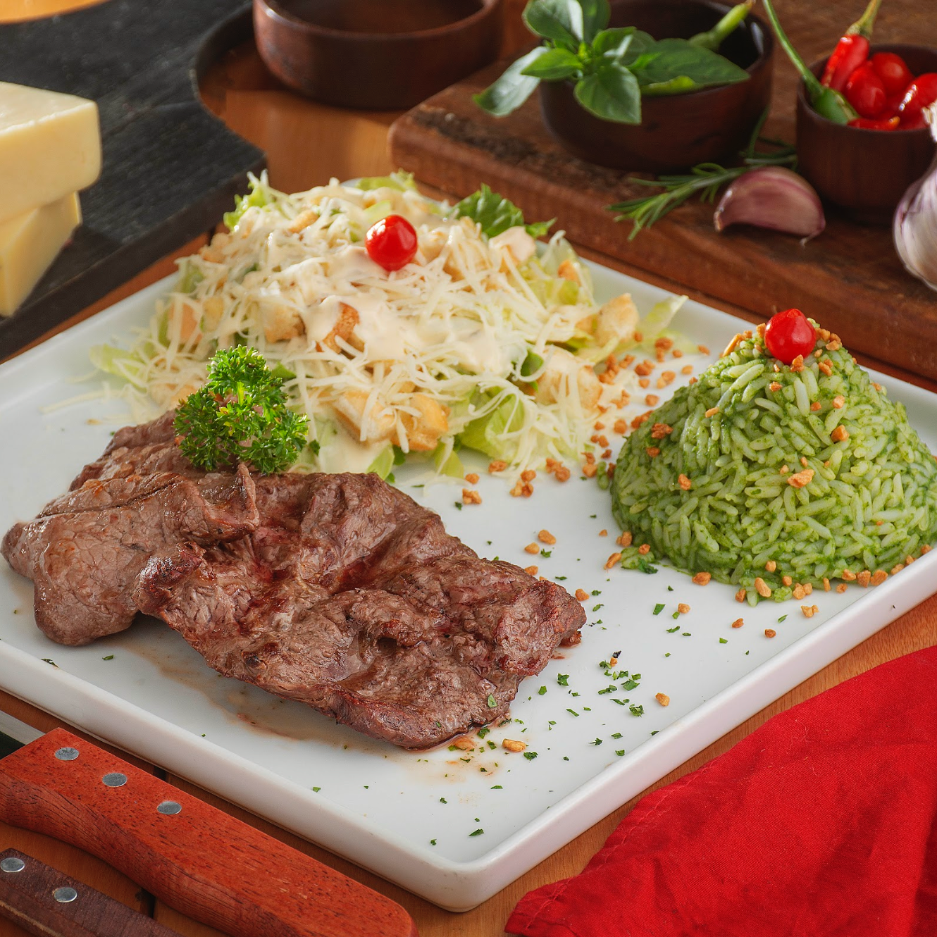 Escolha sua Proteína + 2 Acompanhamentos 