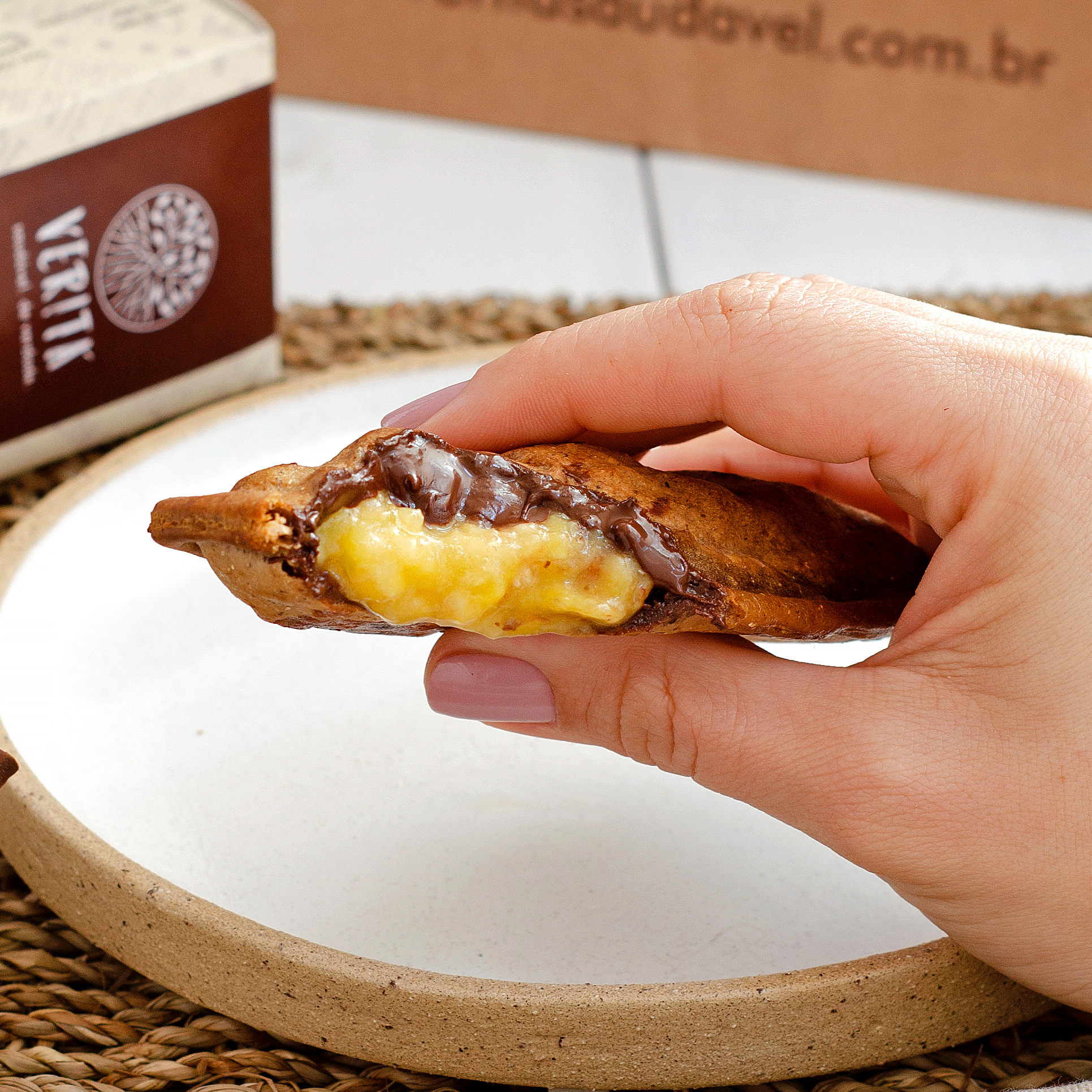 VERITÁ DE BANANA COM CHOCOLATE 70%