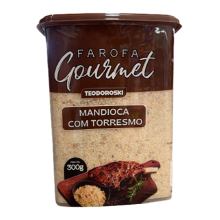 FAROFA GOURMET - MANDIOCA COM TORRESMO 300G