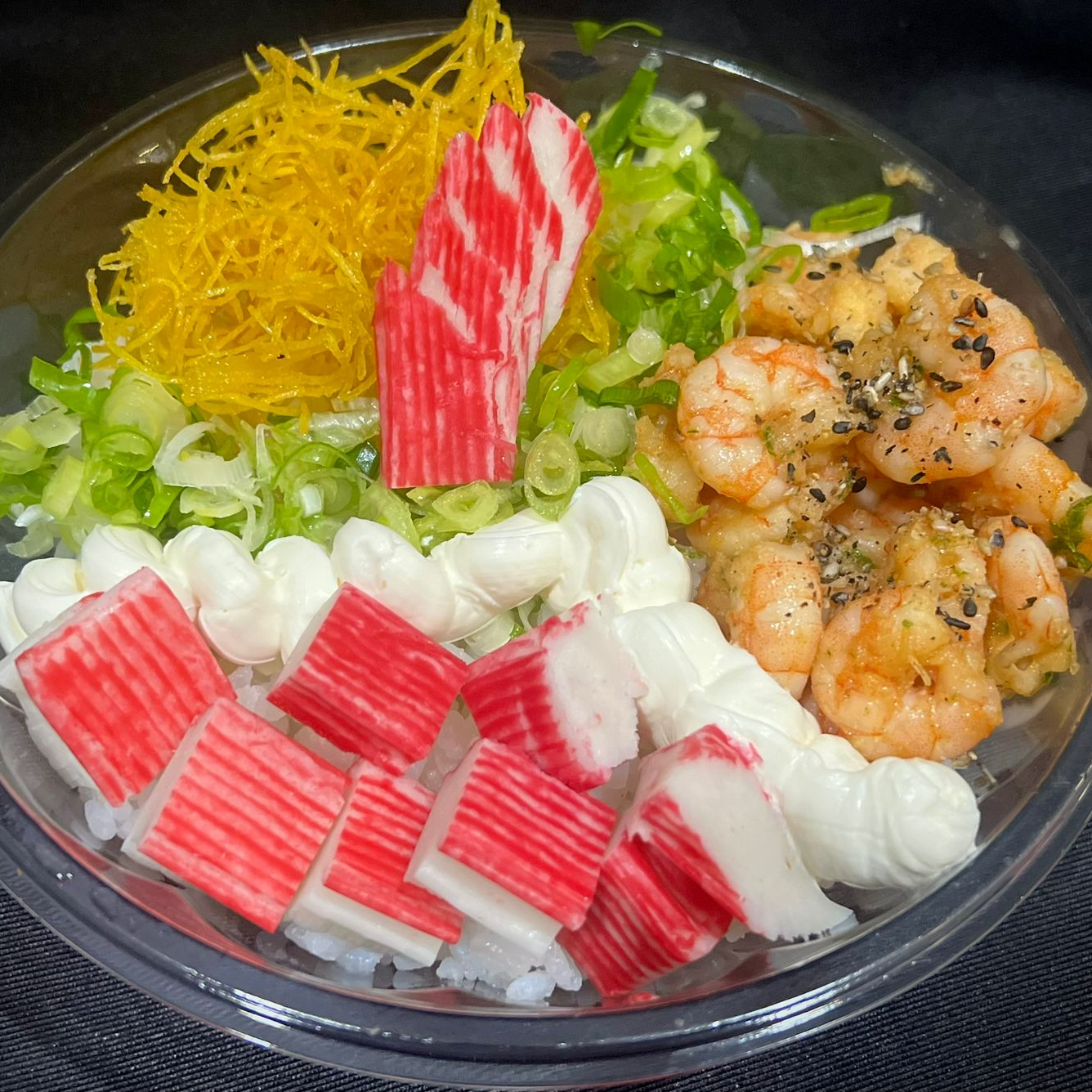 Poke Oahu Camarão & Kani