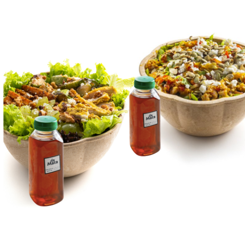 Combo 2 Saladas + 2 Bebidas