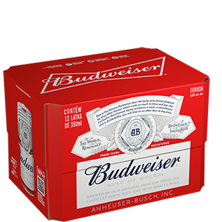  Budweiser  *Pack de 12 unidades* 350ml