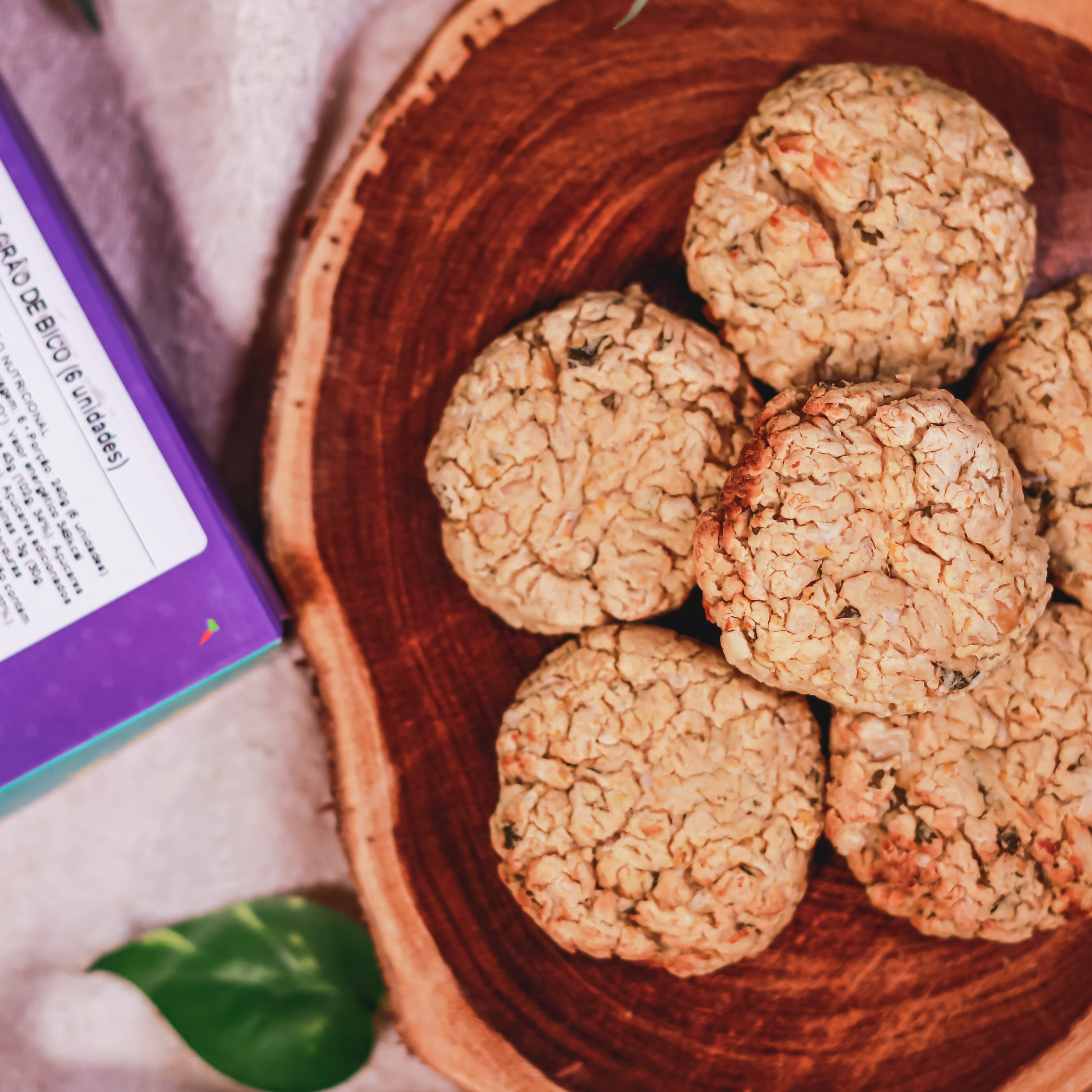 Hamburguer de grão de bico