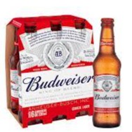 PACK BUDWEISER LONG c/  6 unidades