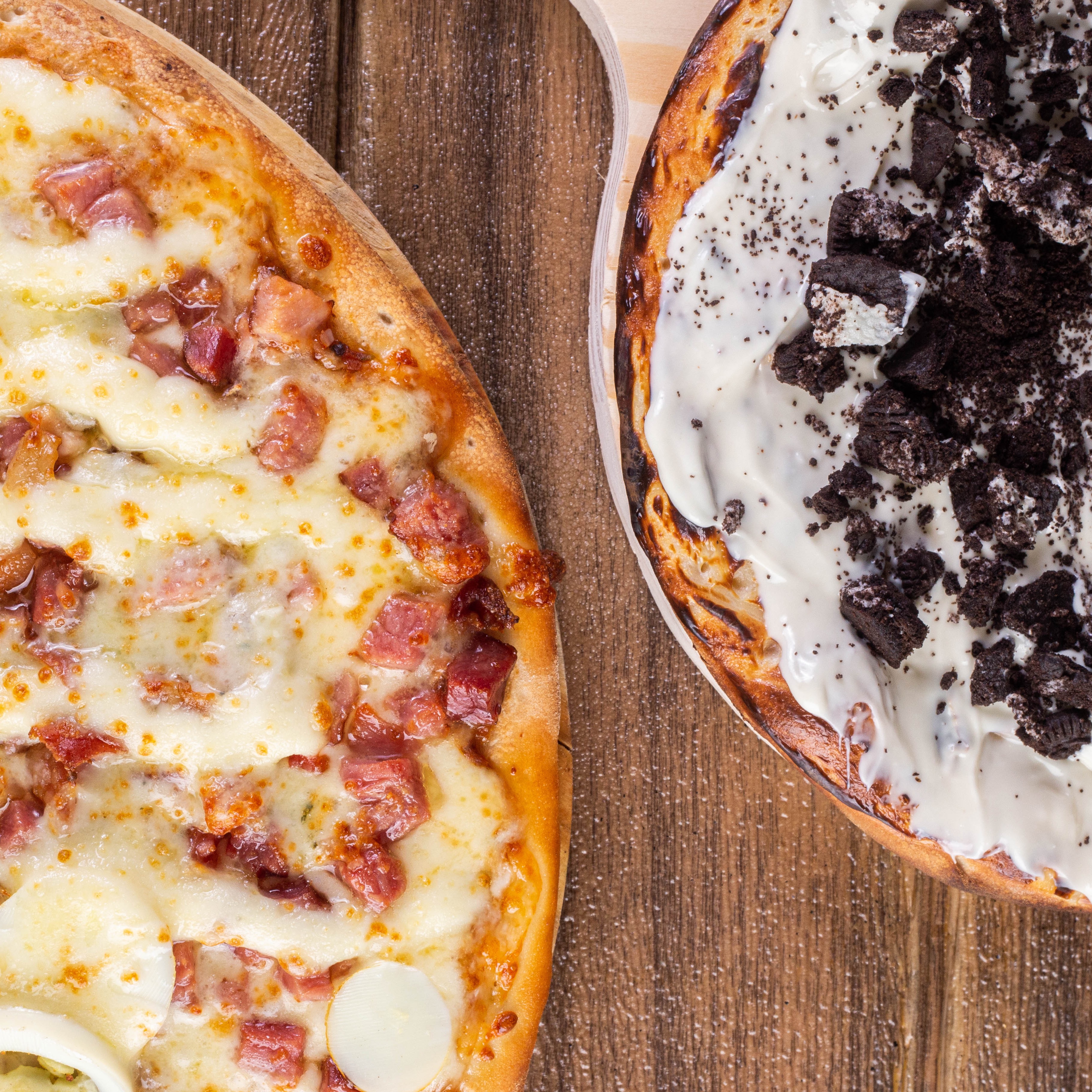 Combo 1 - Média 30cm + broto doce + bebida