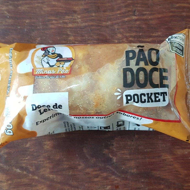 PÃO POCKET DOCE DE LEITE 50G