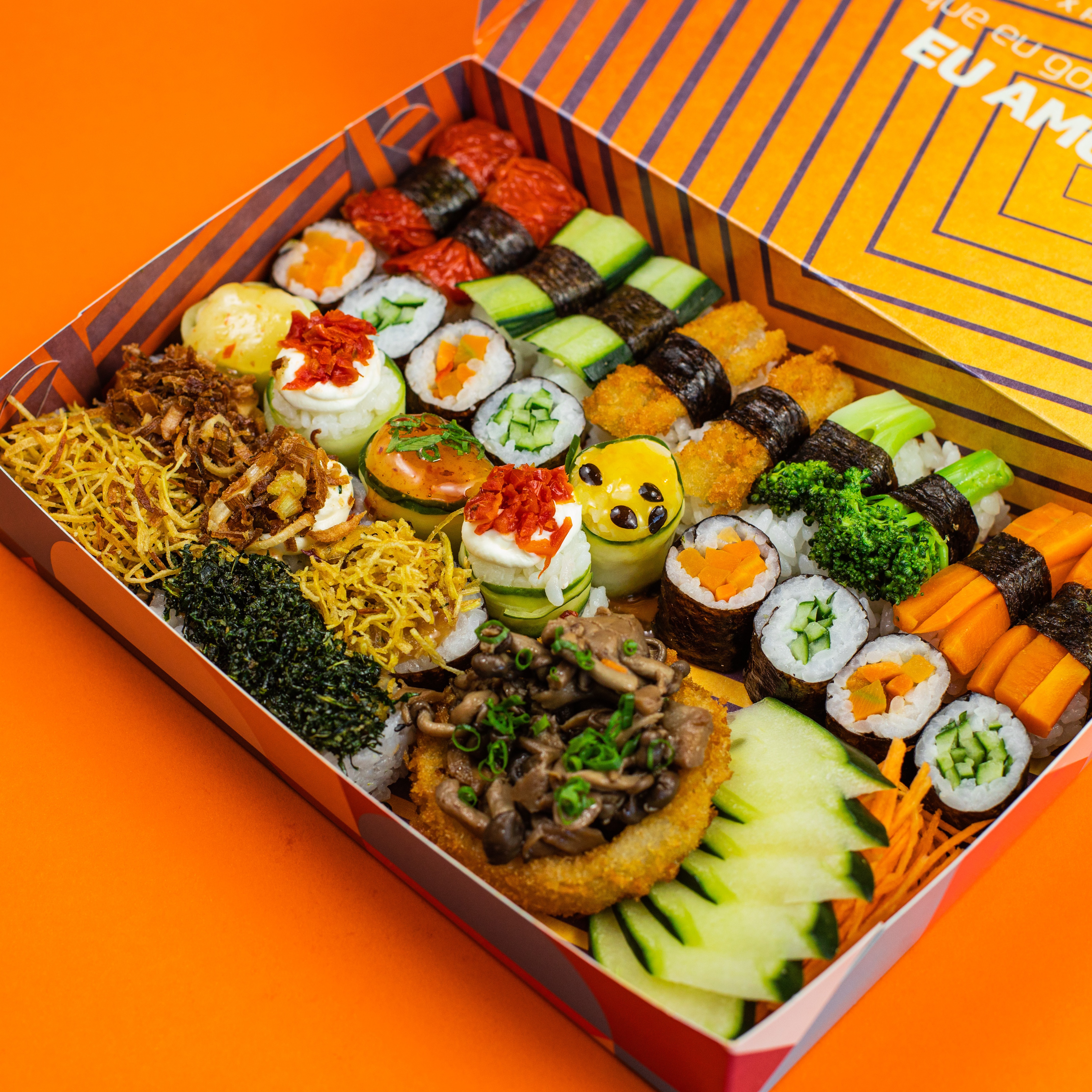 Combo Vegetariano (30 peças + cebola empanada)