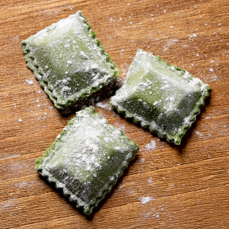 Ravioli Verde com Mussarela de Búfala Ultracongelado