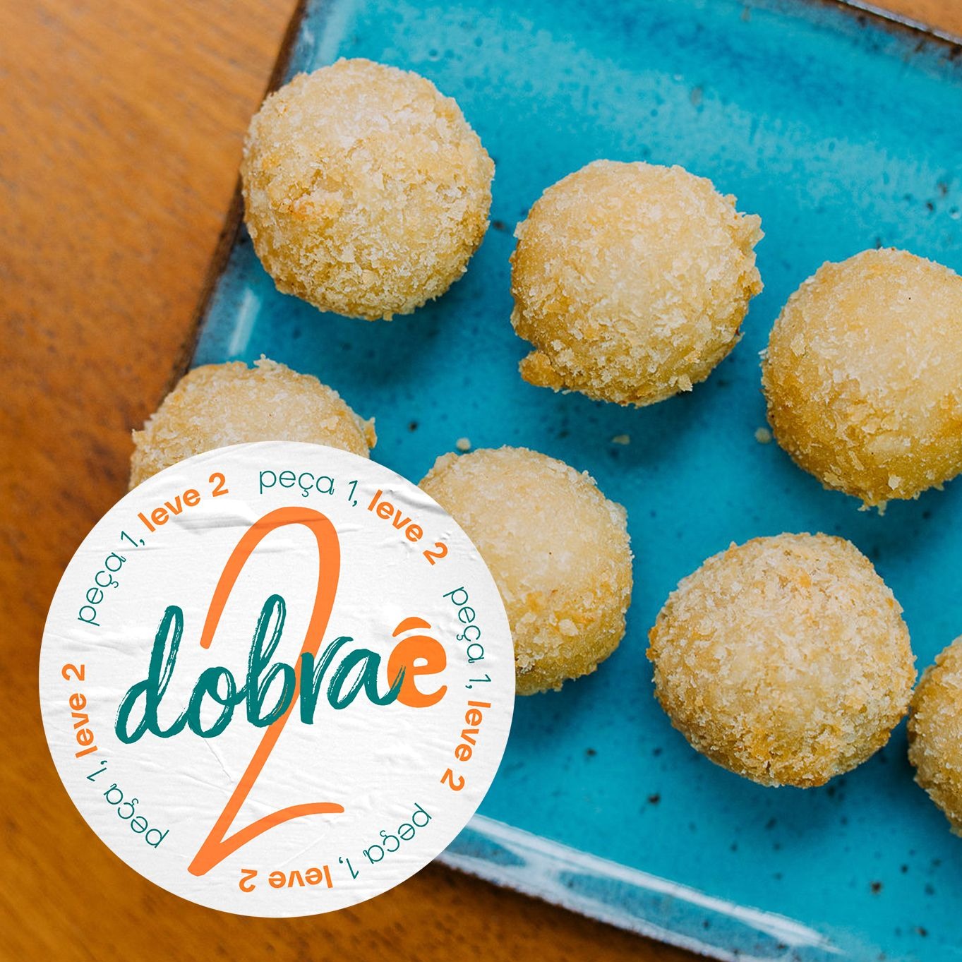 2x1 Bolinho Crocante | 5 un