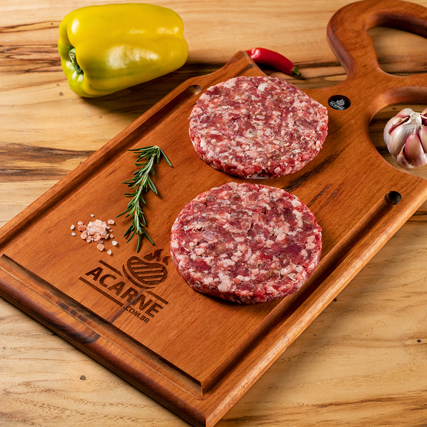 Burguer Misto Pork 60%  140g - 2 Unid. 