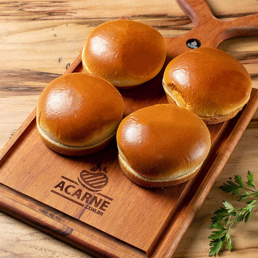 Pão de Brioche p/ Burguer – 4 unid.
