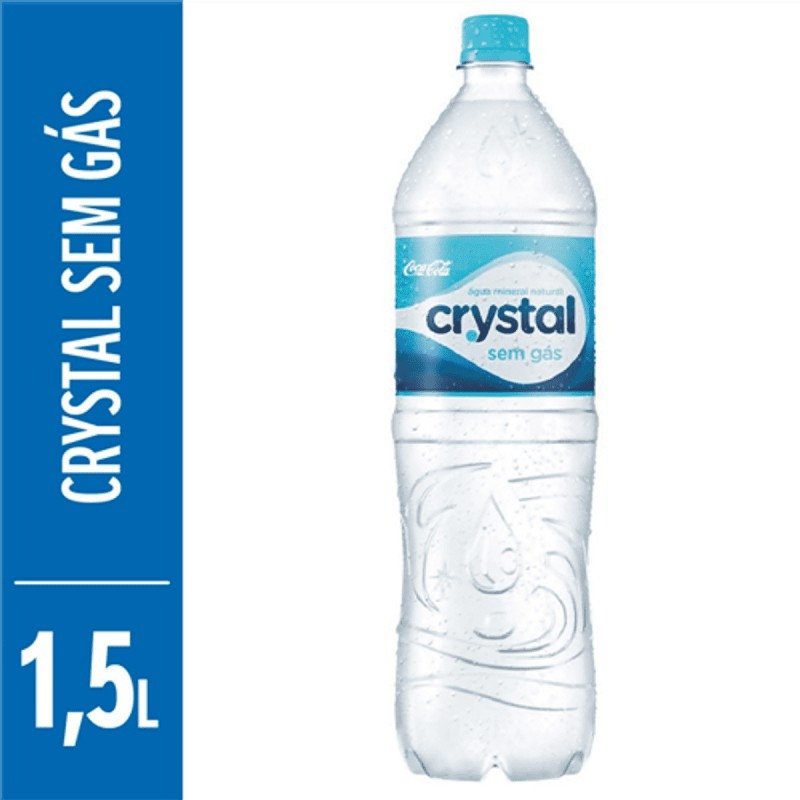 AG AGUA SEM GAS CRYSTAL 1,5LT