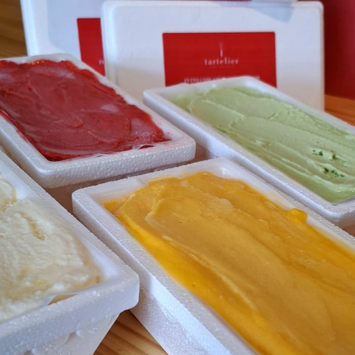 SORBET DE BAUNILHA