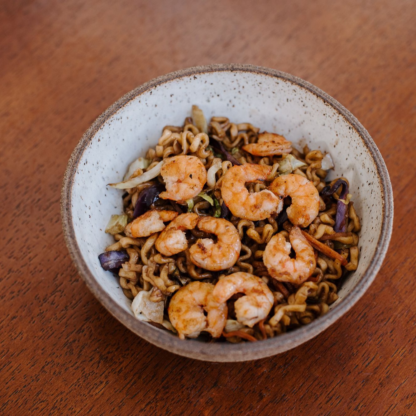 Mini Yakisoba de Camarão | 160g