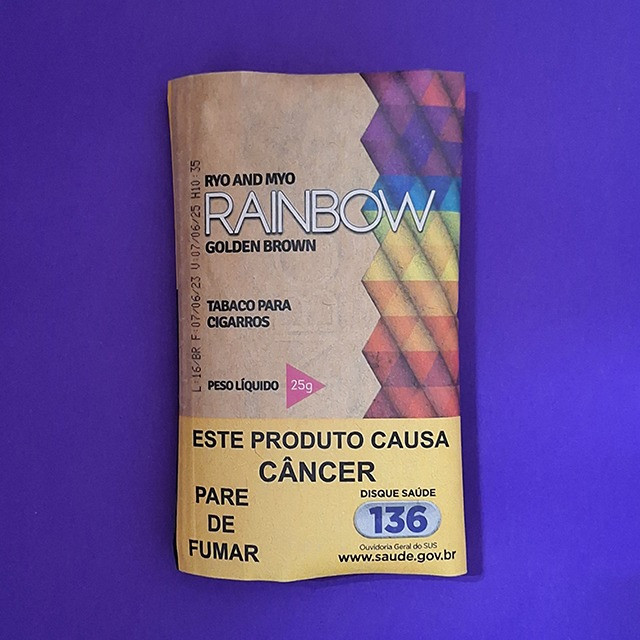 TABACO RAINBOW GOLDEN BROWN ORGANICO