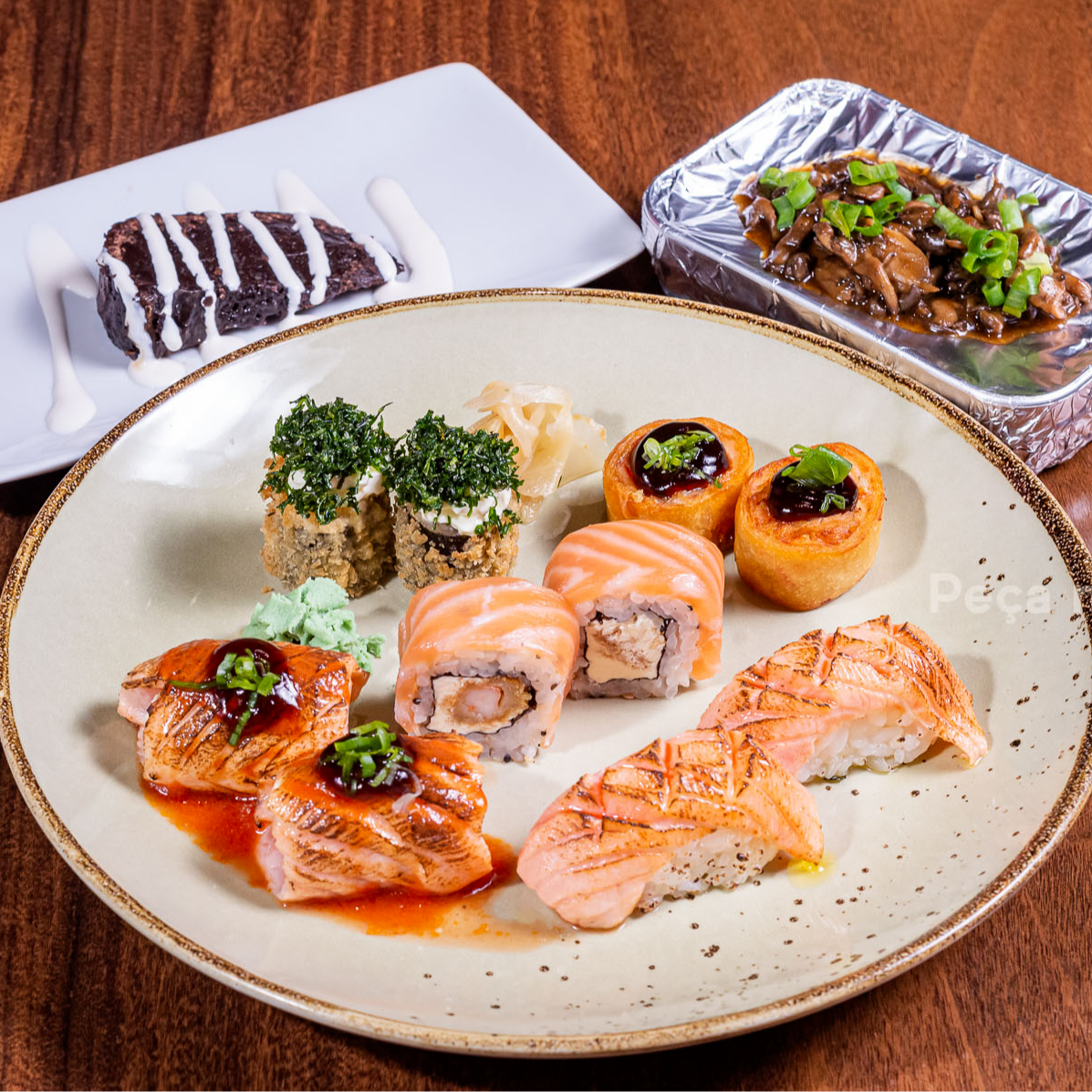 Combo Degustação: Entrada + Combinado + Sobremesa