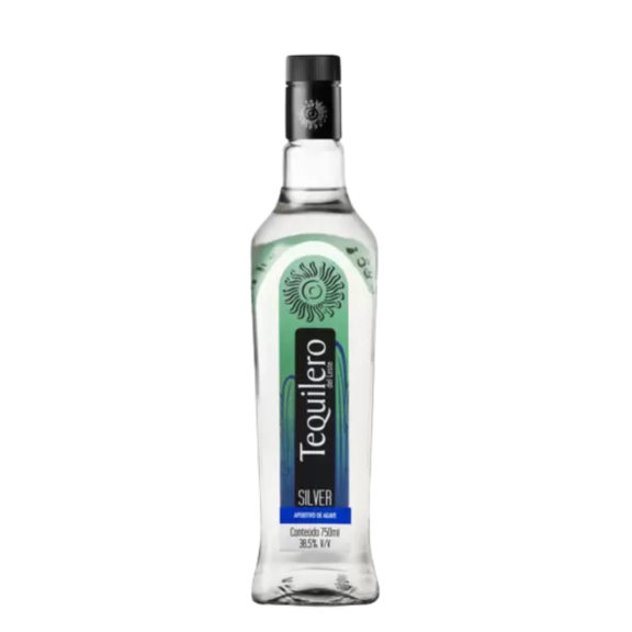 Tequila Mexicana Prata Tequilero Del Leste 720ml