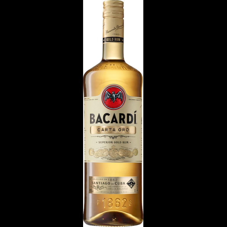 Rum Bacardi Carta Oro Garrafa 980ml 