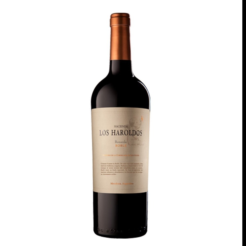 Vinho Argentino Los Haroldos Roble Bonarda 750ml