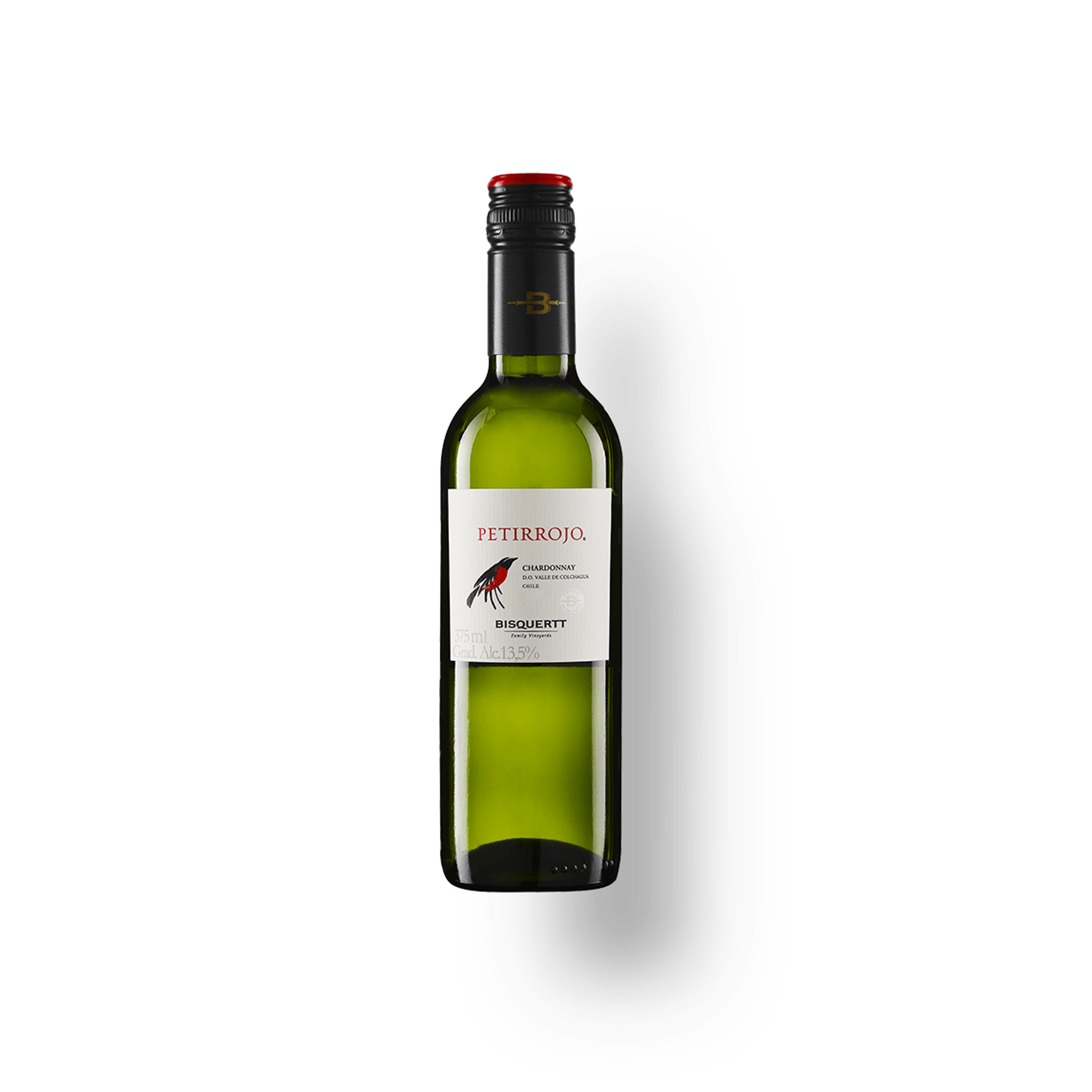 Vinho Ch Bisquertt Petirrojo Reserva Chardonnay 375ml 